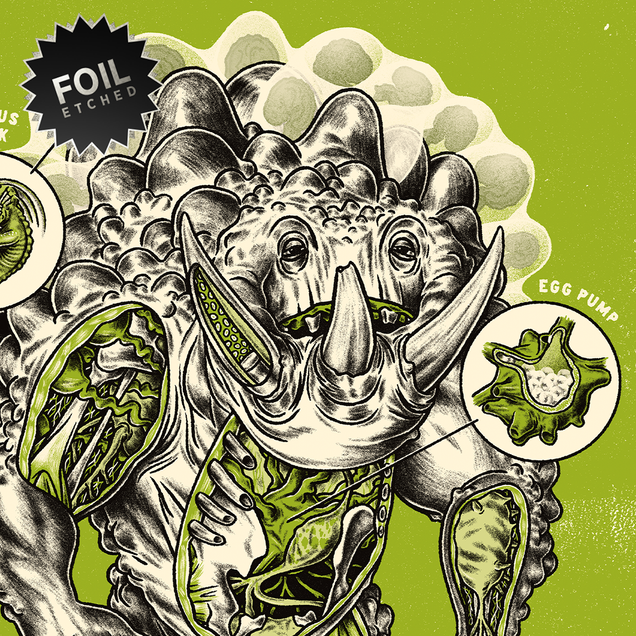 Monster Anatomy 101 Foil Etched Edition | Secret Lair