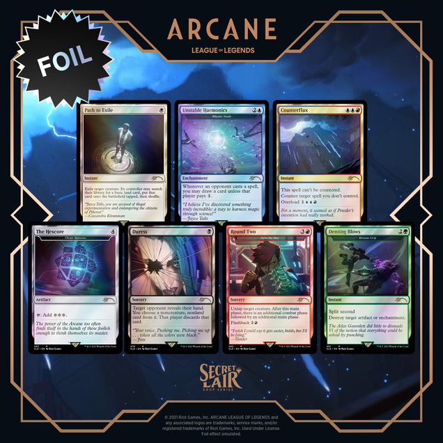 Secret Lair x Arcane Foil Edition | Secret Lair
