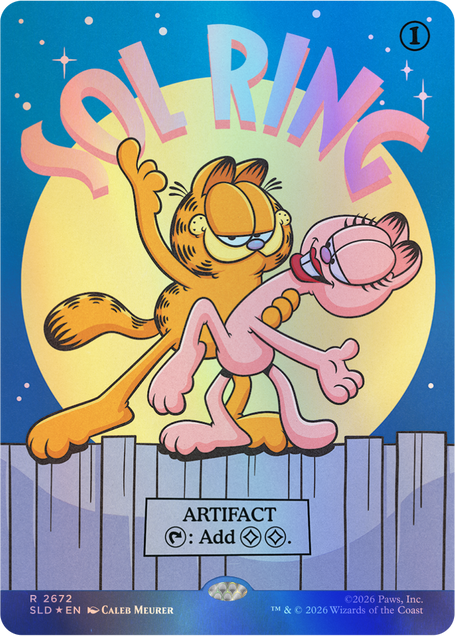 Secret Lair x Garfield: Motivationally Challenged Foil Edition​