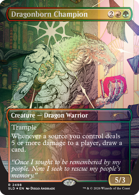 Secret Lair x Dungeons & Dragons®: Whispers in Candlekeep Foil Edition
