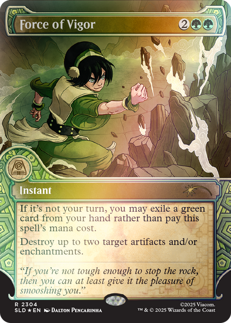 Secret Lair x Avatar: The Last Airbender | One with the Elements Foil Edition