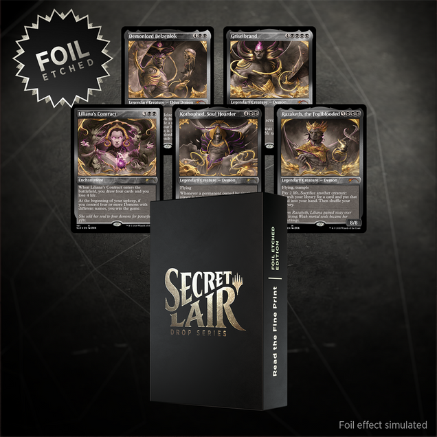 Secretlair Read the Fine Print(FOIL版未開封 Read the Fine Print Foil Etched Edition | Secret Lair