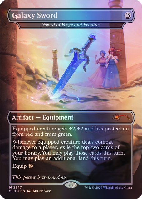 Secret Lair x Stardew Valley: A Flicker in the Deep Foil Edition