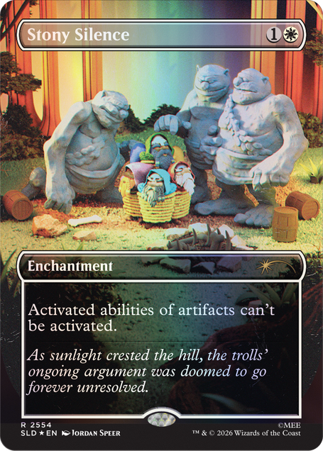 Secret Lair x The Hobbit: Over the Edge of the Wild Foil Edition