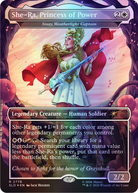 Secret Lair x Masters of the Universe™: She-Ra, Princess of Power Foil Edition