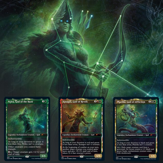 MTG secret lair theros stargazing 1-5セット Theros Stargazing Bundle: Vol. I - V | Secret Lair