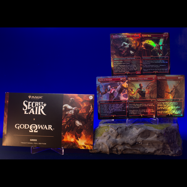 Secret Lair x God of War: Greek Foil Edition
