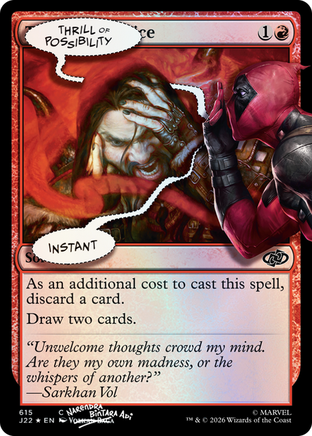 Secret Lair x Marvel's Deadpool: I Fixed It (You’re Welcome) Foil Edition