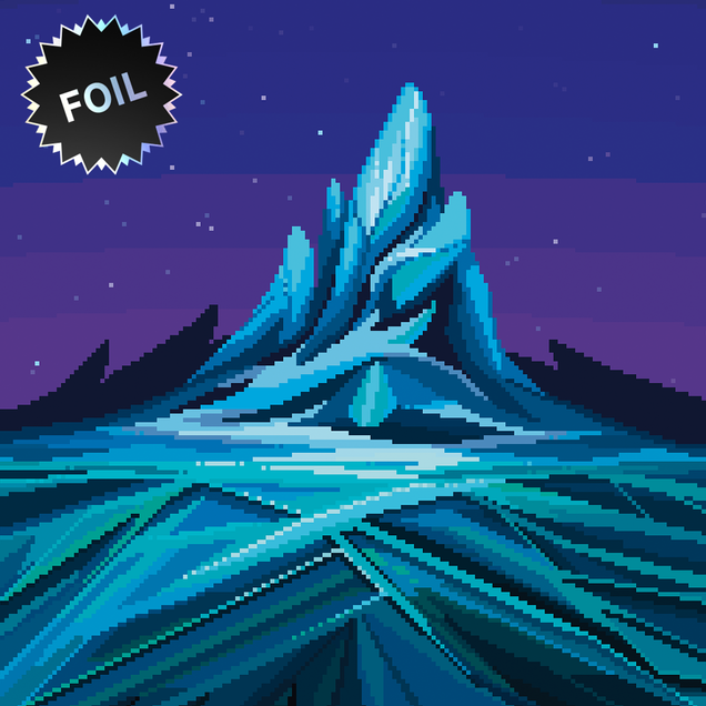 PixelSnowLands.jpg Foil Edition
