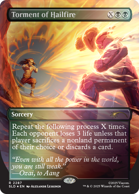 Secret Lair x Avatar: The Last Airbender | Everything Changed Foil Edition