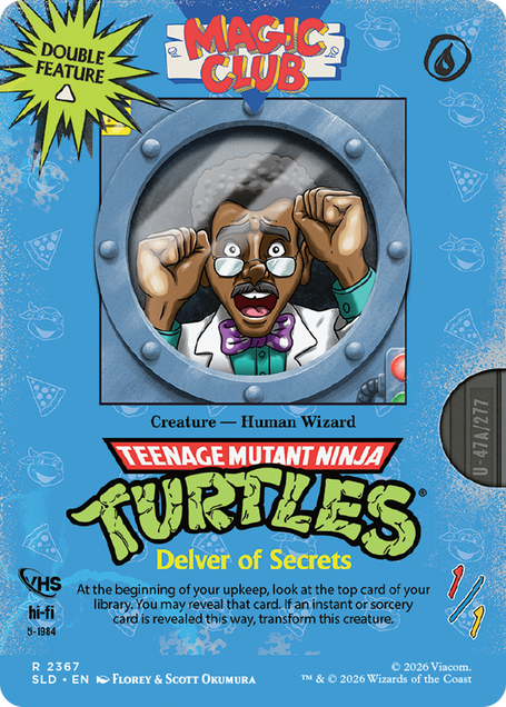 Secret Lair x Teenage Mutant Ninja Turtles: VHS Villains