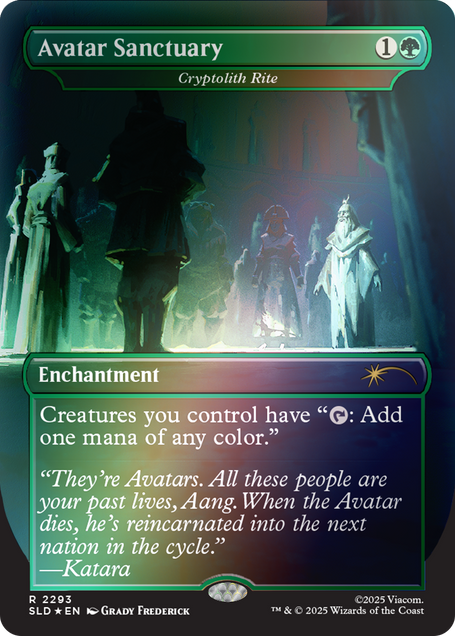 Secret Lair x Avatar: The Last Airbender | A Lot to Learn Foil Edition