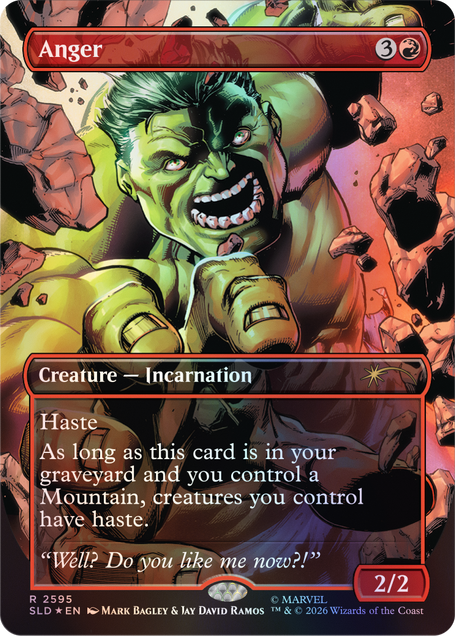 Secret Lair x Marvel's Hulk: SMASH! Foil Edition