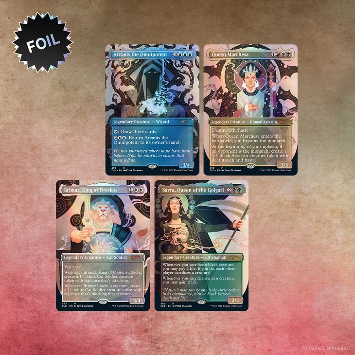 マジック：ザ・ギャザリング AUG2022 Superdrop Full-of-Foil Bundle Full-of-Foils Bundle | Secret Lair