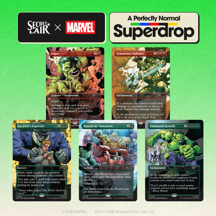 A Perfectly Normal Superdrop | Secret Lair