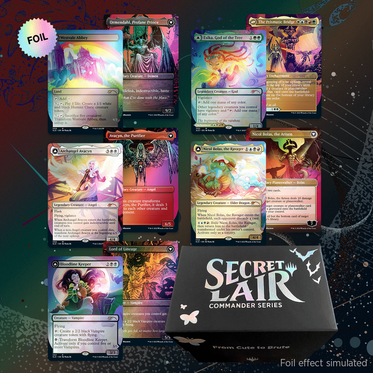 Secret Lair Commander Deck: From Cute to Brute | Secret Lair
