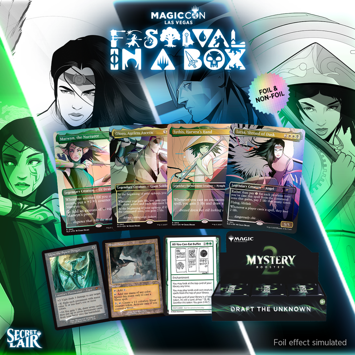 【新品未開封】Festival in a Box: Las Vegas 2025 Festival in a Box Las Vegas 2025 Bundle • Secret Lair Series