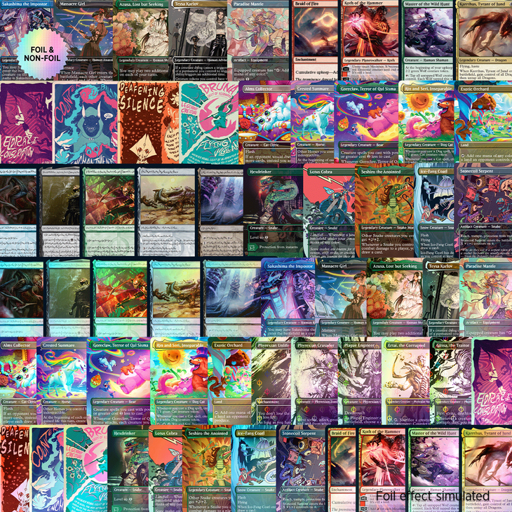 MAGIC MTG: 2023 Secret Lair Winter Superdrop, City Styles