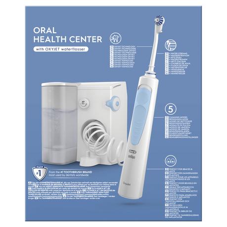 Pack De 4 Canules Oral-B OxyJet - Têtes De Rechange Pour Hydropulseur Dentaire - Neuf